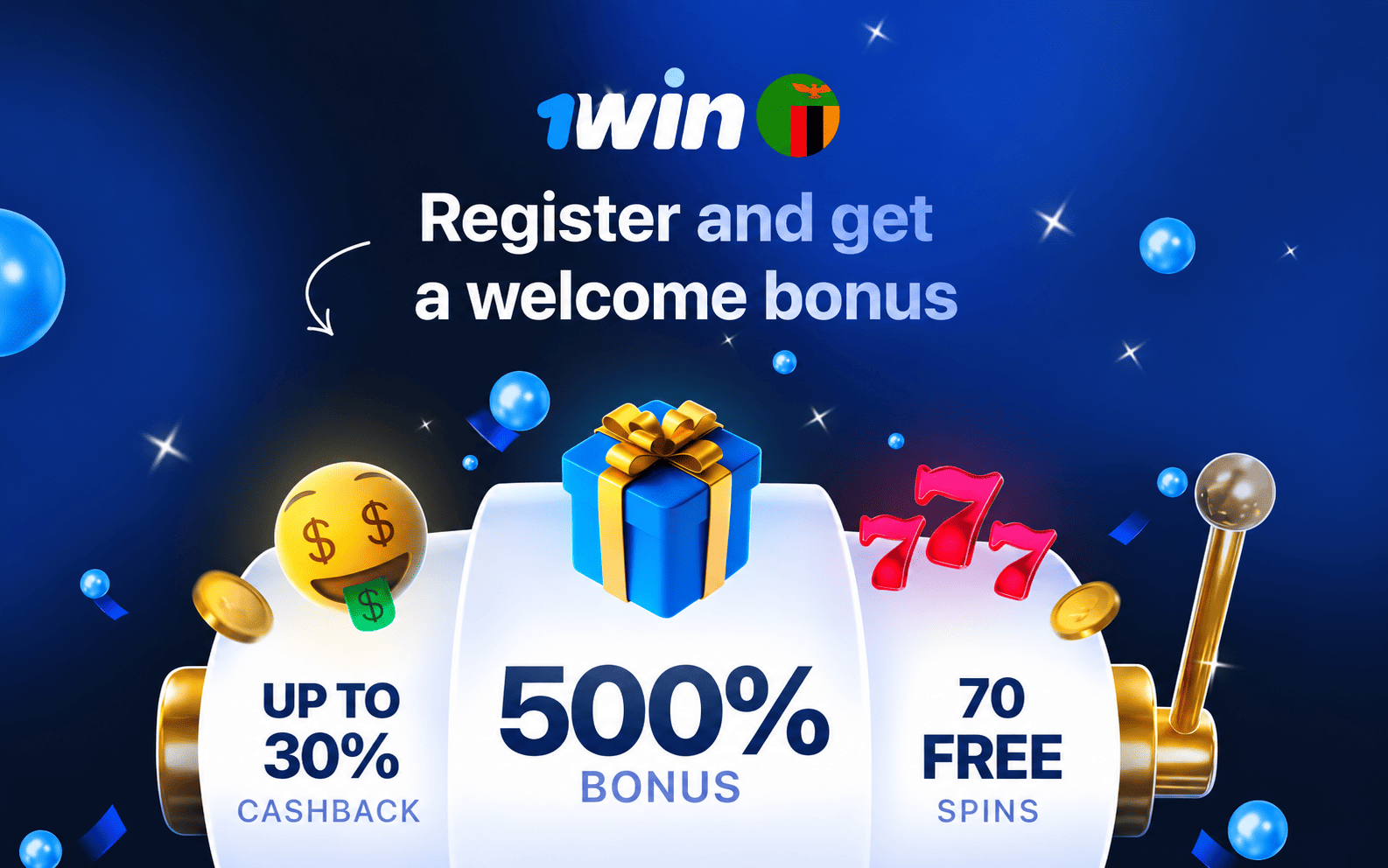 1win Casino Bonus Zambia 2026: From 500% Welcome to VIP Cashback
